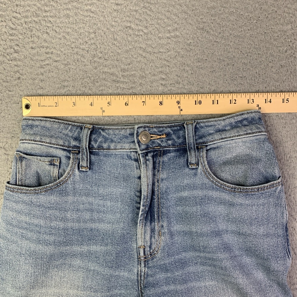 Hollister Ultra High Rise Dad Jean Women's size 27x32 Blue Denim - Picture 3 of 14